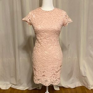 Ralph Lauren pink lace dress